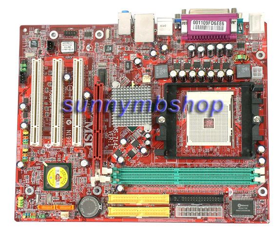   MS 7142 K8MM V P/N104759 Motherboard & CPU 0816909007725  