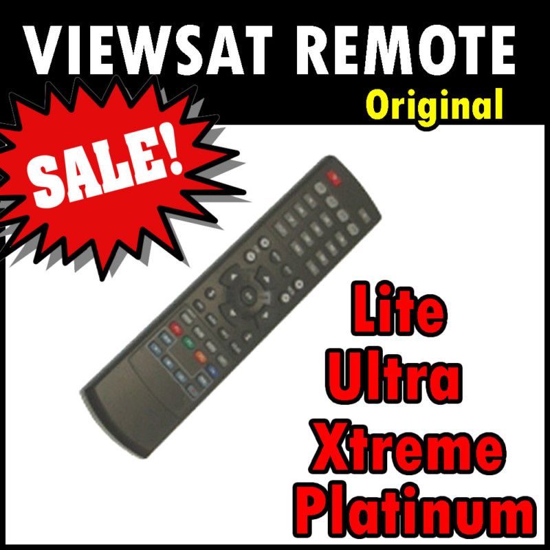 NEW VIEWSAT ULTRA REMOTE CONTROL EXTREME PLATINUM LITE  