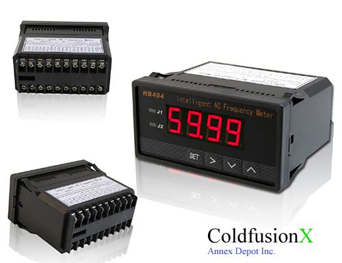 Digital AC Power Generator Frequency Meter Guage Wind  