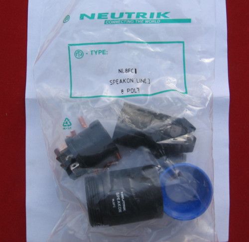 Genuine Neutrik NL8FC Speakon Audio Plug Connectors  