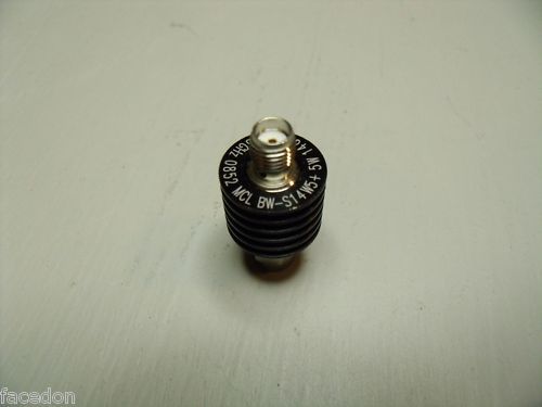 MCL BW S14W5+ 5W 14dB DC 18 GHz Attenuator SMA  