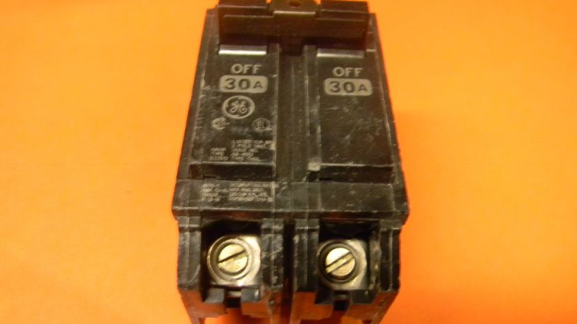 GE HQL2130 2 POLE 30AMP HACR TYPE CIRCUIT BREAKER NEW NO BOX  