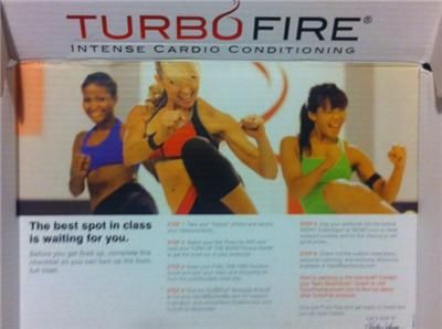 TURBO FIRE COMPLETE 15 DVD WORKOUT SYSTEM WITH Chalene Johnson  