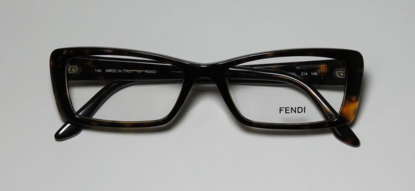 NEW FENDI 805L 52 16 140 BEAUTIFUL TORTOISE EYEGLASSES/GLASSES/FRAME 