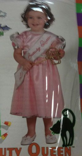 Beauty Queen Girls Halloween Costume Dress 4 6 NWT  