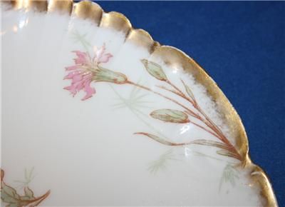 Vintage Limoge T&V Tressemanes & Vogt Floral Plate  