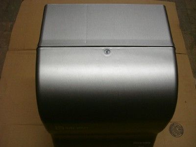 NEW BAY WEST WAVE N DRY TOUCH FREE TOWEL DISPENSER  