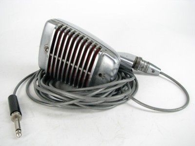 VTG 1950S 50s SHURE BROTHERS Model 51 Dynamic MICROPHONE Elvis 