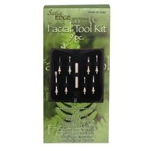 SATIN EDGE 9 PC. FACIAL TOOL KIT W/ CASE BY SPA TOOLS  