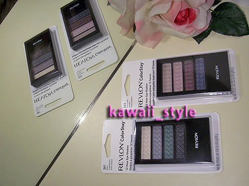 Revlon COLORSTAY Eyeshadow Steel Impression + Gem Jewel  