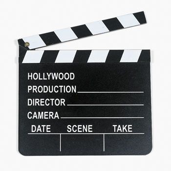 DIRECTORS CLAPBOARD CHALKBOARD Prop/Decor/Party/Works  