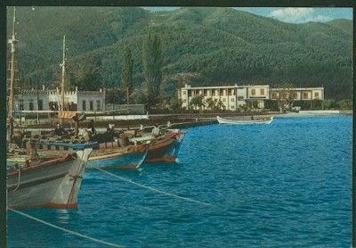 Postcard showing a view of Thassos. For condition please check scan.