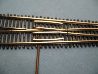   scale #8 RH Fast Tracks turnout Micro Engineering code 55 rail  