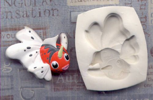 Handmade Polymer Clay Mold Gold fish  