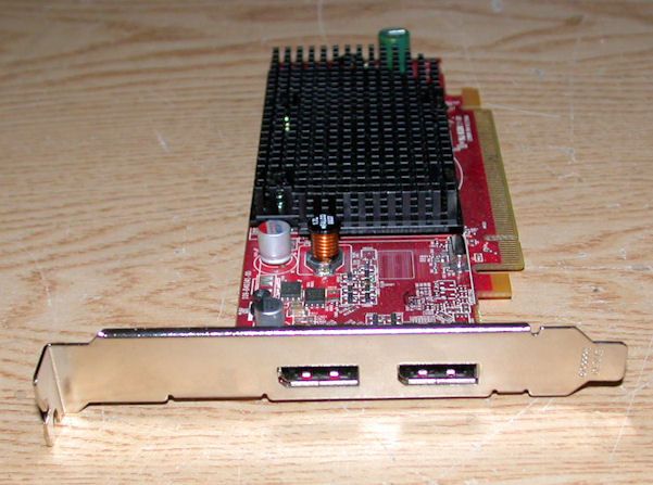 New ATI/AMD EIDE Dual DisplayPort Video Card B403  