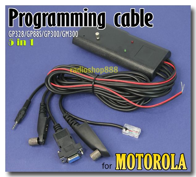 in 1 Program Cable Motorola GP300 GP68 GM300 GP328  