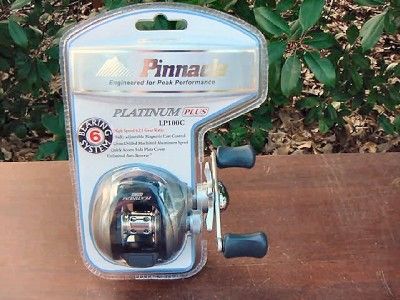 Brand New Pinnacle PlatinumPlus LP100 6BB Baitcast Reel  