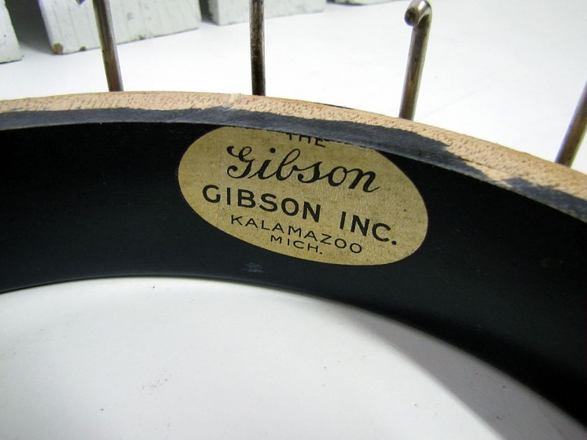 VINTAGE 1937 GIBSON PB 11 PB 11 PB11 PLECTRUM BLUE BANJO  