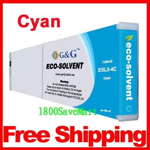 Roland ESL3 4 CYAN Ink cartridge compatible XC540 VP540 VP300 SC545 