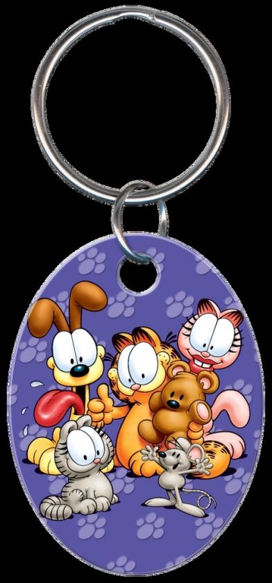 GARFIELD & FRIENDS KEY CHAIN  