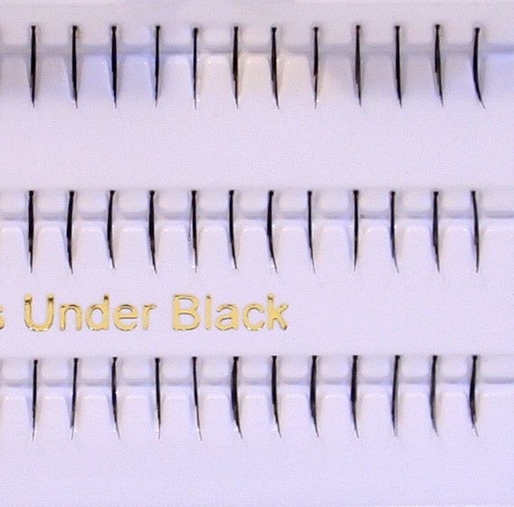 ZinkColor Human Hair individual false eyelashes IS1 6mm  