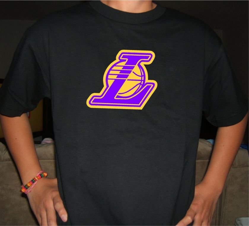 LA Lakers Kobe 24 Black T shirt S M L XL 2XL 3XL 4XL  