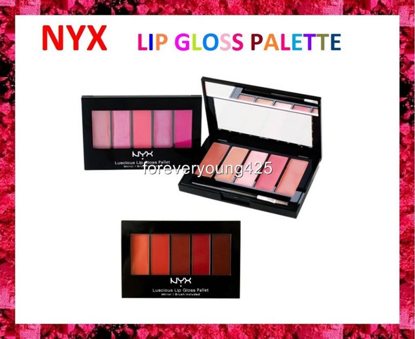 NYX LIP GLOSS PALETTE * PICK ANY 1 SHADE *  