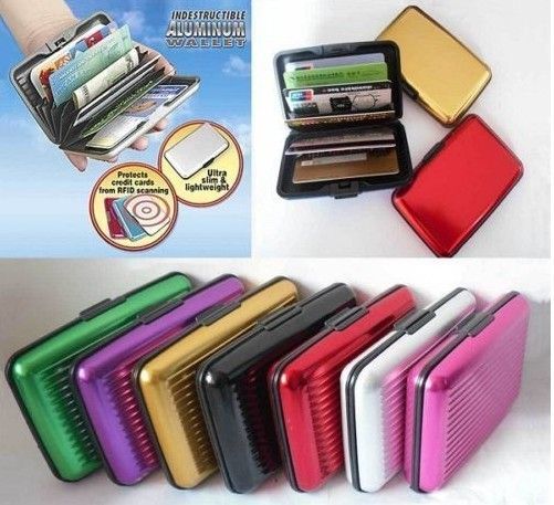 Deluxe Aluma Wallet 2012 New Version Men Women Credit Card Holder As 