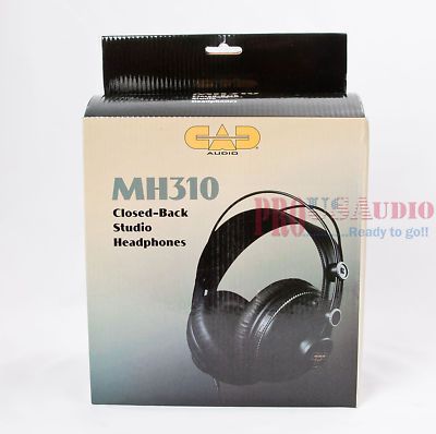 CAD MH310 Closed Back Around Ear Studio Headphones NEW  