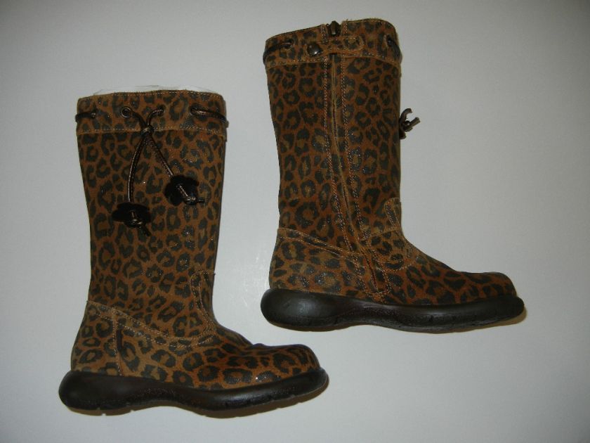 NEW Primigi Camomilla Leopard Boot 27 10 JL  