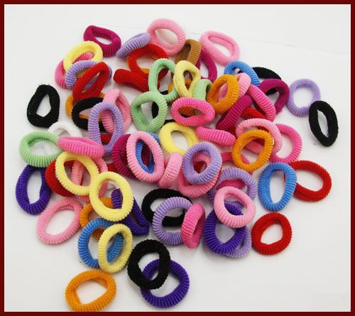 500X Girls Toddler Kids ElasticHair Bands Bows Boutique  