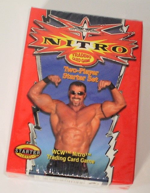 WCW NITRO Wrestling Trading Cards Game 2 Player Starter  