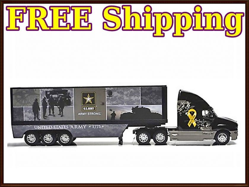 Kenworth Truck & Container U. S. ARMY 18 Wheeler 1/32  