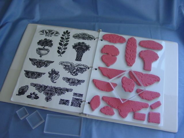 Acrylic & Unmounted Stamp Storage sheets pages 5   NEW  