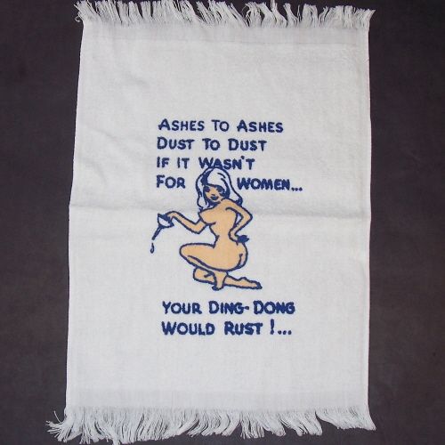 12x Ashes Dust Ding Dong Funny Novelty Towel Gag Gift  