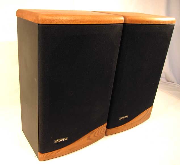 Pair Advent Baby Advent III Bookshelf Speakers 6 1/2 Woofer NICE 