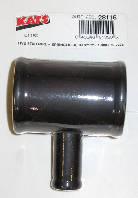 Kats 28116 T radiator / Heater Hose Connector 1 3/4 X 5/8  