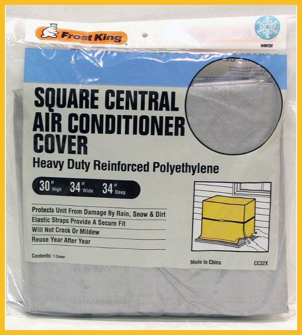 Frost King Square Central Air Conditioner Cover 30 x 34  