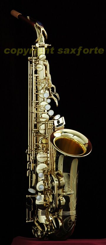   ) SUPER ACTION 80 SERIE II ENGRAVED LACQUERED ALTO SAXOPHONE 52 NEW