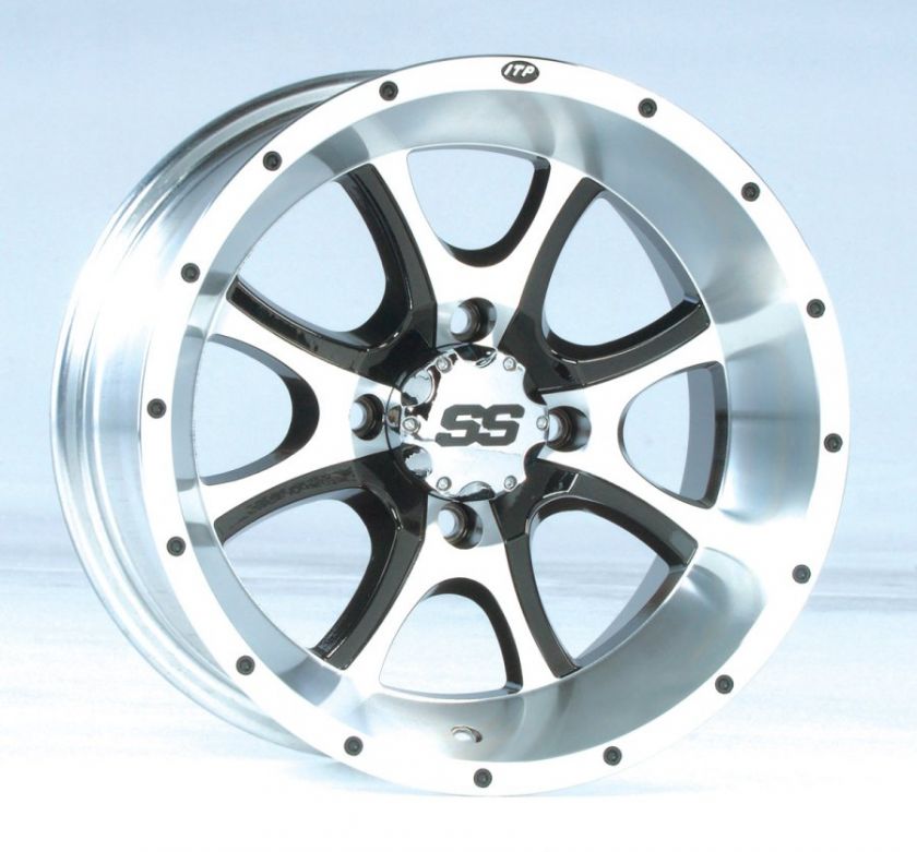 ITP SS108 Machined ATV Wheels Rims 12 for Kawasaki  