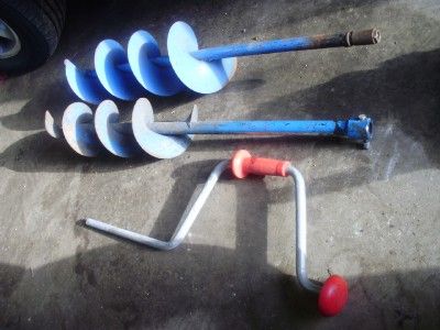 Ohlsson & Rice Engine Post Hole Digger ~ Ice Auger ~ RUNS TOO ~ Free 