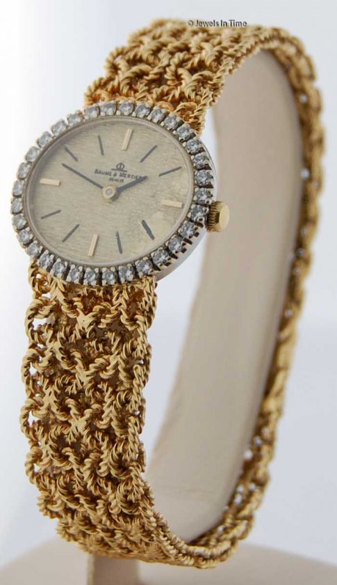 Baume & Mercier 18k & Diamond Ladies Dress Watch  