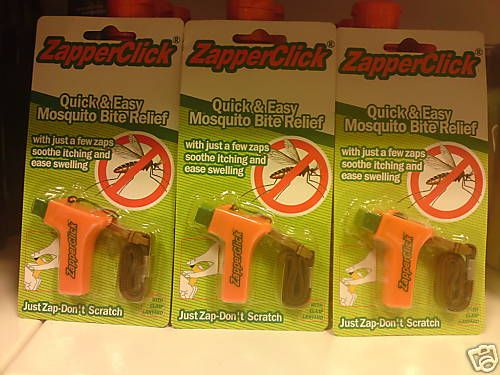 Mosquito Bite Relief Zapper Just Click N Zap X 3 £12.99  