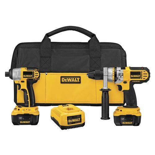   Cordless Li Ion Hammerdrill/Impact Driver Combo Kit with NANO™ Tech