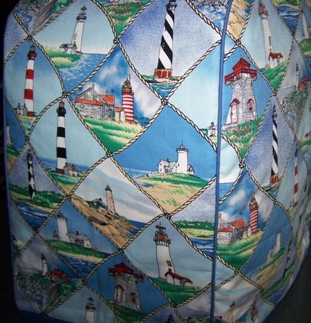 Lighthouse Quilted Cover for Coffee Maker NEW  