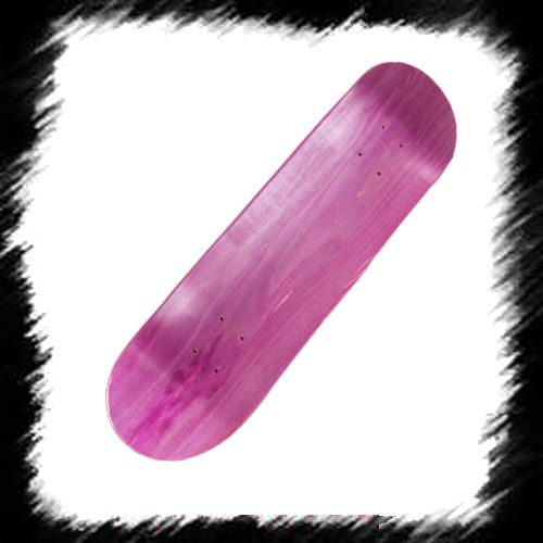 New Purple Blank Complete Skateboard Deck 8   