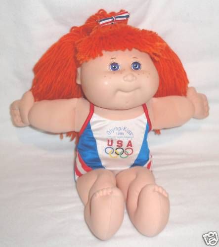 Cabbage Patch OlympiKids Doll USA 1996 Olympic Mascot  