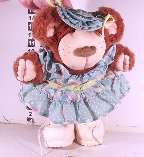 VINTAGE 14 FURSKINS CABBAGE PATCH KIDS DOLL SOFT TOY  