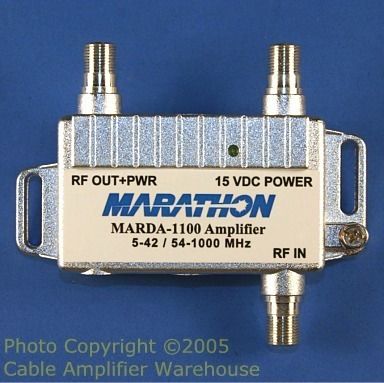 ELECTROLINE MARATHON CABLE TV SIGNAL BOOSTER AMPLIFIER  