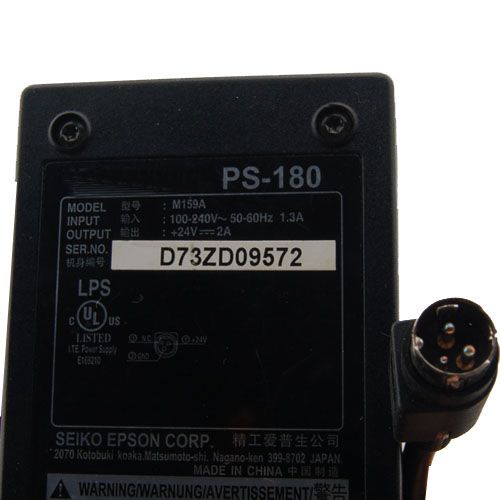 NEW Genuine EPSON PS 180 M159A 24V 2A AC POWER ADAPTER